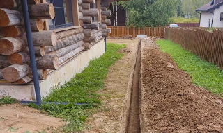 Ручная копка траншей в Твери - цена от 945 руб. - 2Землекопа-Твр